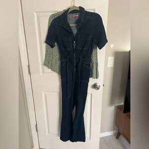 Denim jumpsuit